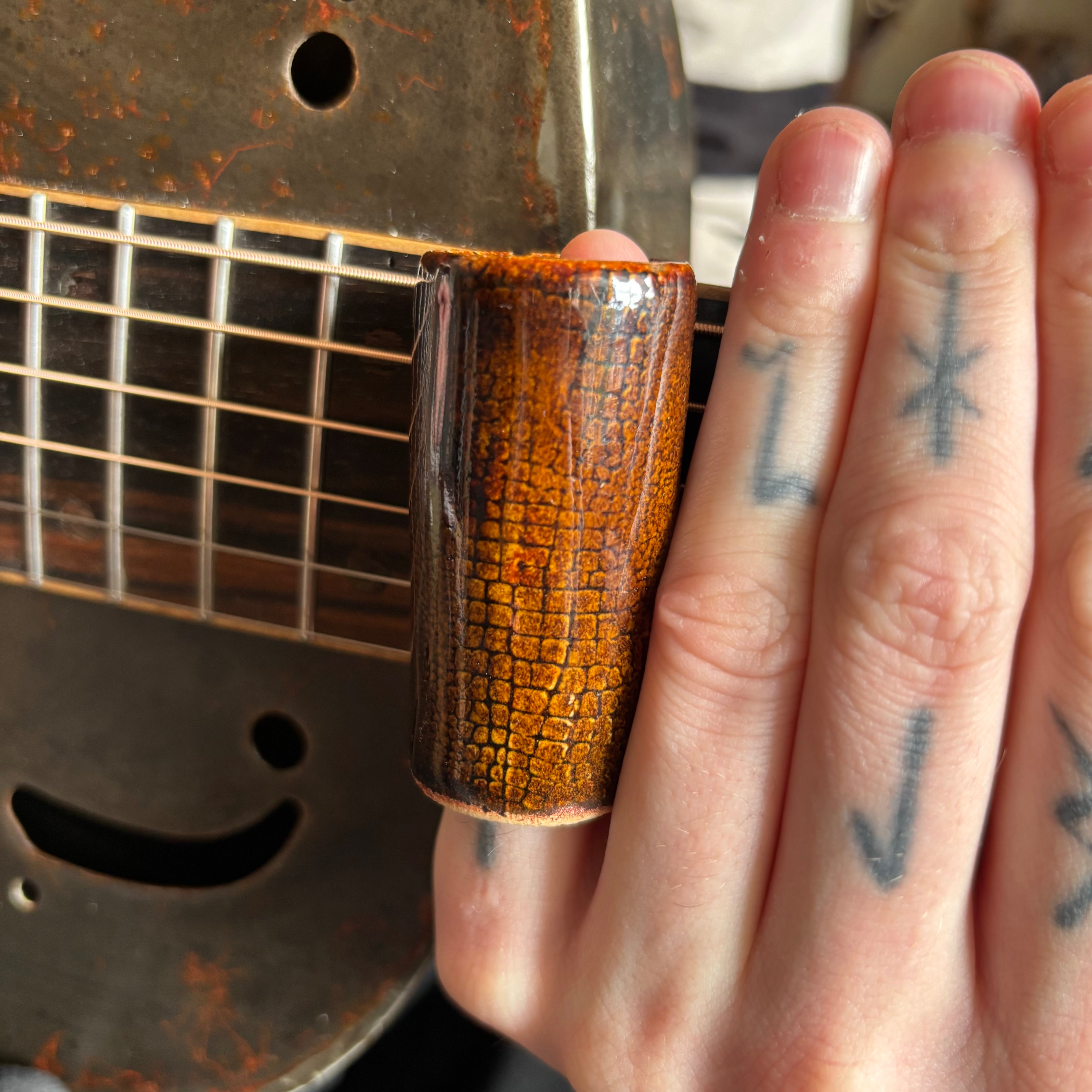 Ceramic Slides – David and the Devil