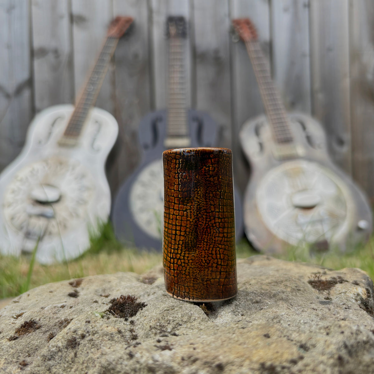 Ceramic Gator Guitar Slide